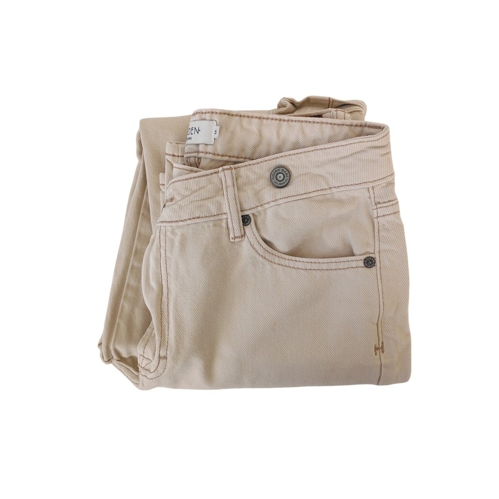 Hidden Jeans Khaki Cargo Pants Straight Leg Tan Utility Y2K Minimalist Size 25 - Picture 4 of 13